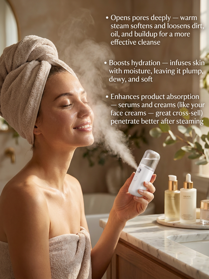 Mist Glow Facial Steamer